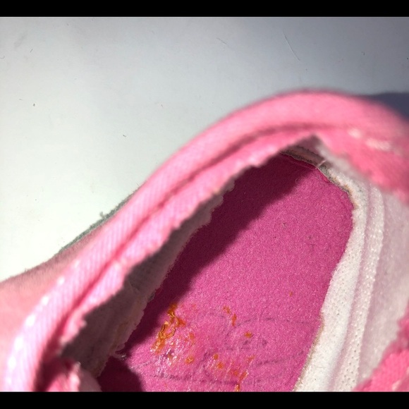 Infant pink vans suede sneakers girls crib 4 - Picture 5 of 6